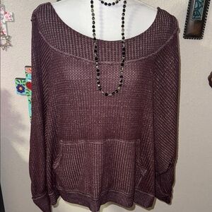 We The Free Off-the-Shoulder Plum Sweater
Make me an offer!